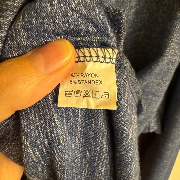 NWT 16W blue long sleeved Mama Bear pullover by Dolnine Plus Sized Collection - Picture 5 of 12